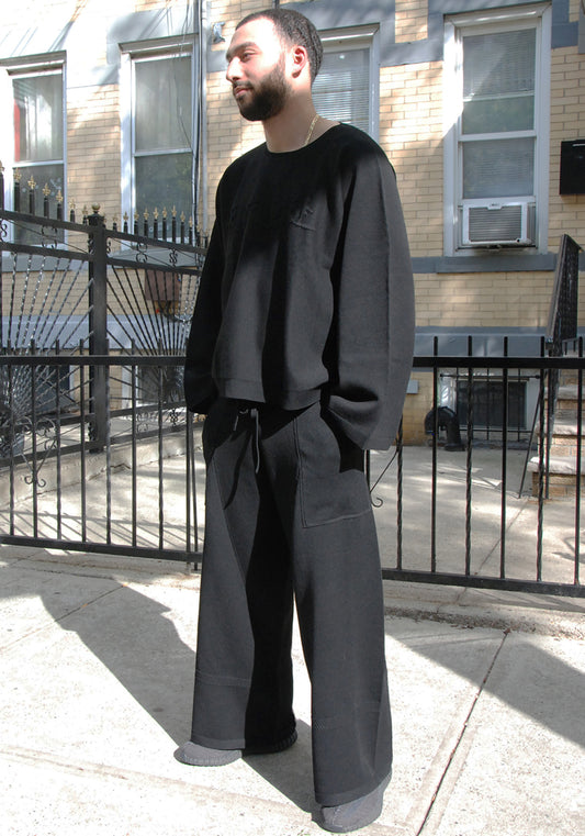 Wide Leg Sweater Pant for "Male" Body