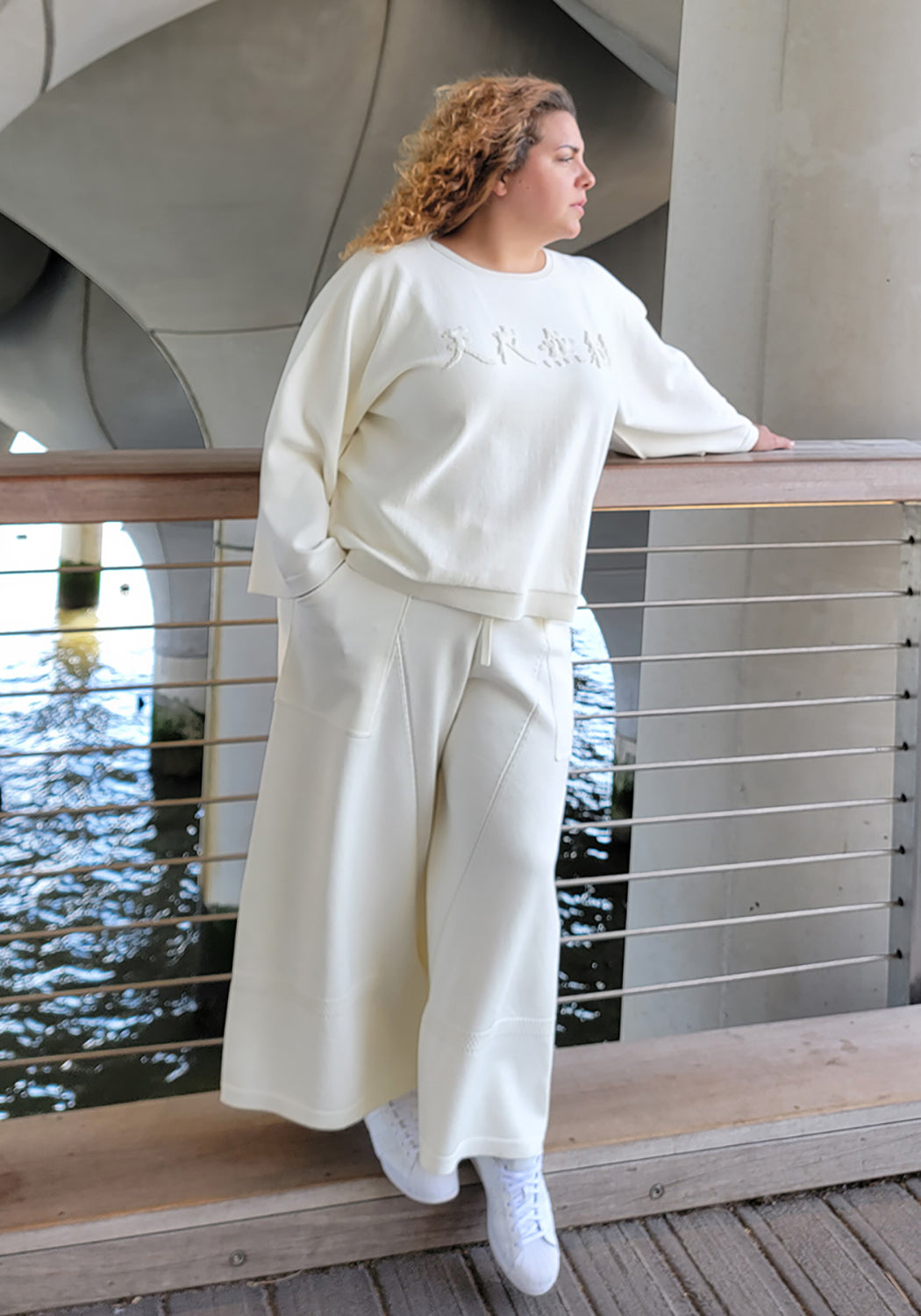 Wide Leg Sweater Pant for "Female" Body